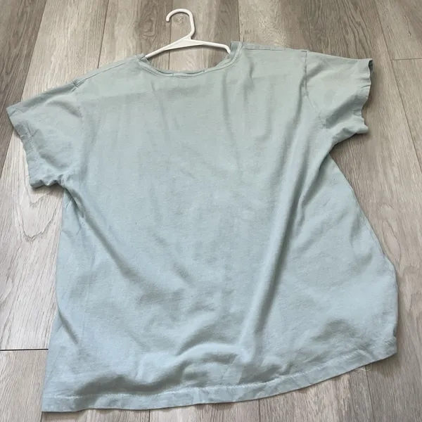 Daydreamer Cotton Tshirt palm springs graphic womens Blue (medium) oversized - Image 6