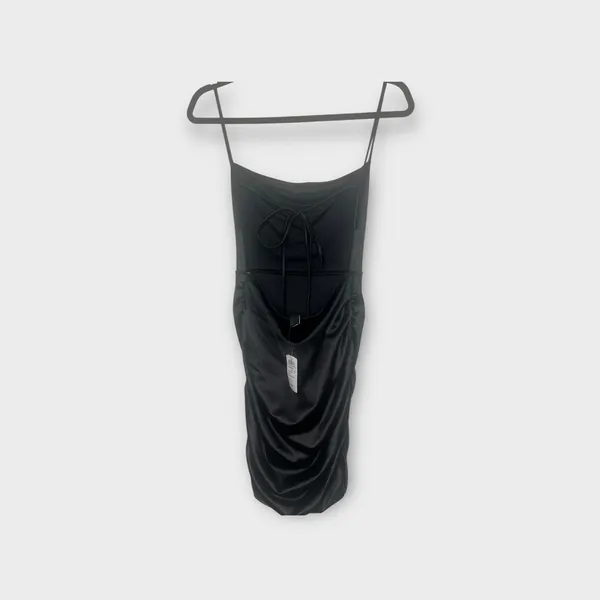 Women’s Windsor Bodycon Rushed Little Black cocktail Dress Black Small New - Image 3