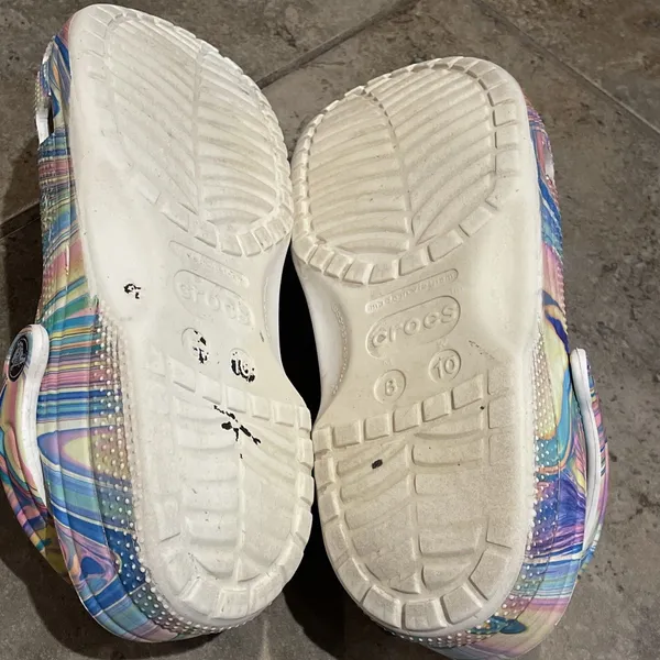 Crocs Out of this World Classic Clog Shoe Unisex M9 W11 Multicolor Comfort - Image 13