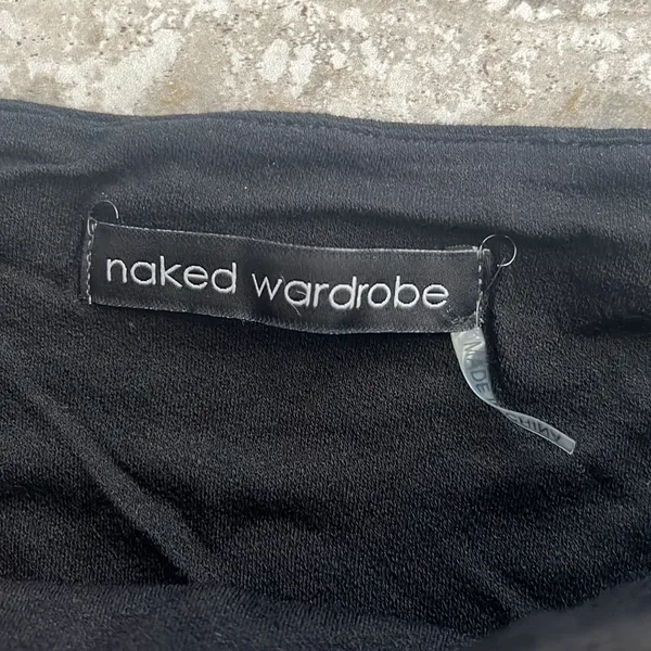 Naked Wardrobe Black Pencil Maxi Skirt, Size XS EXCELLENT! - Image 3