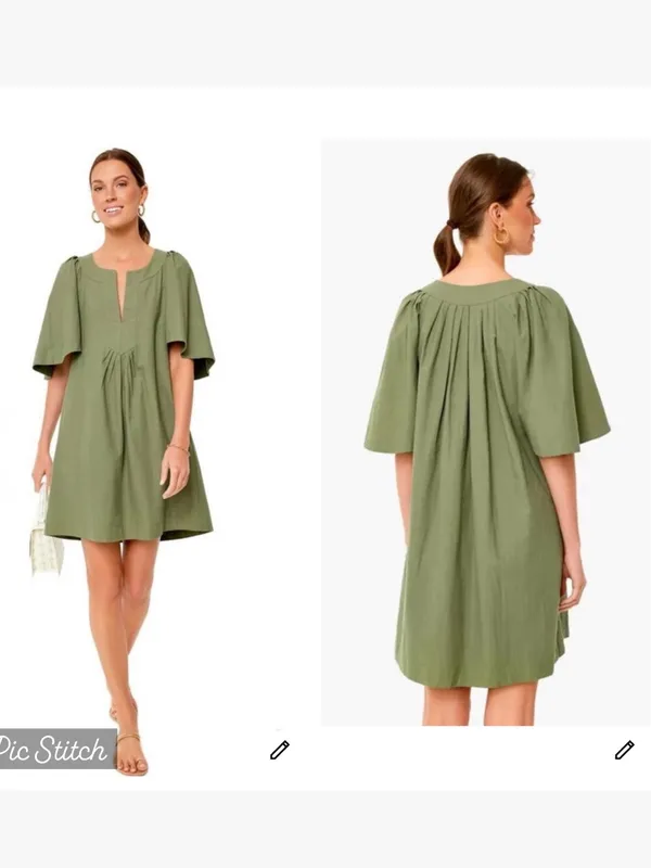 Tuckernuck Pomander Place Finley Dress Olive - Image 2