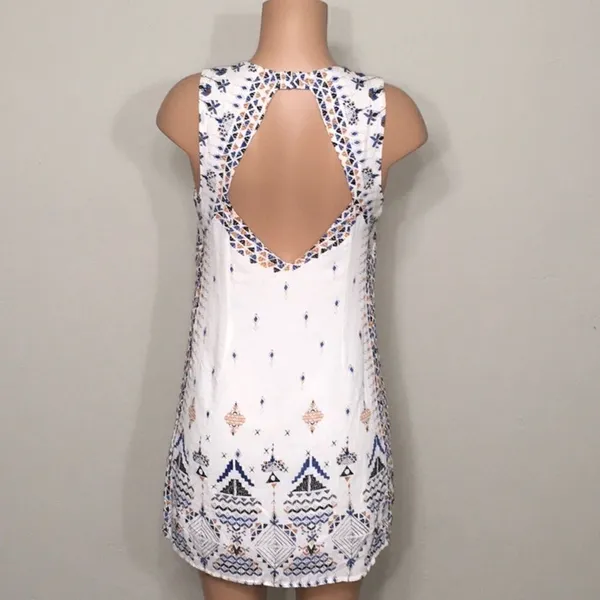 Runs small. Urban Outfitters White dress. NWOT - Image 6