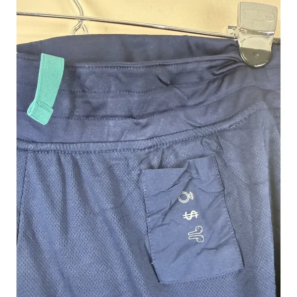 FIGS Yola FREEx Lined Scrub Pants Women’s XL High Waist Navy Blue Medical - Image 9