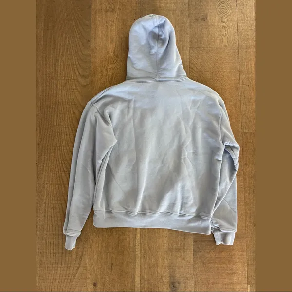 set active light blue hoodie pullover hooded sweatshirt - Image 2