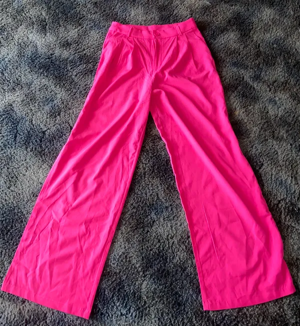 Hot Pink Work pants Size M - Image 3