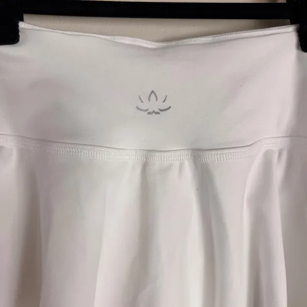 Beyond Yoga Spacedye High Waisted Circle Skirt White Skort SD5124 Womens Medium - Image 2