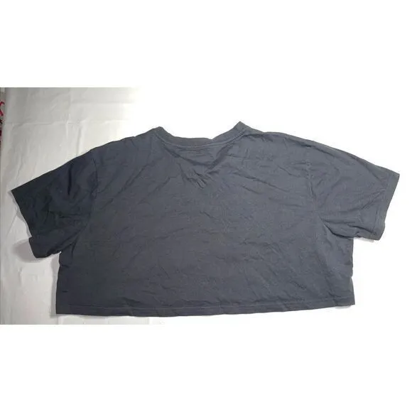 Rawgear Women‎ Black Crop Top T-shirt Size Large - Image 5