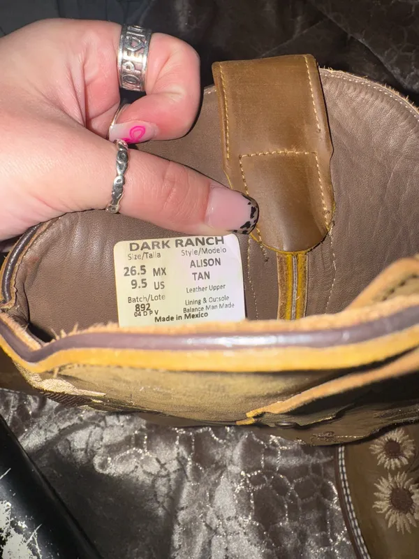 Cowgirl boots Brown Size 9.5 - Image 2