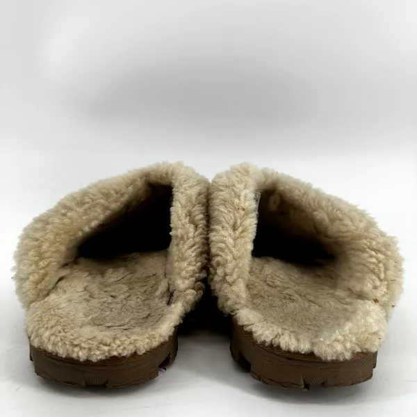 Ugg Coquette Slippers Slip On Sheepskin Shearling Lined Chestnut Tan 7 - Image 5