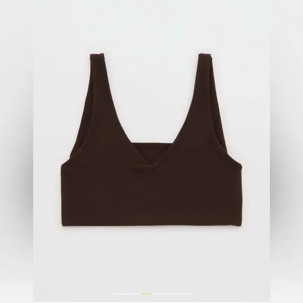 OFFLINE by Aerie Real Me XTRA Rib Switch Up V-Neck Sports Bra size XS - Image 2