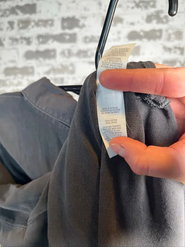 Aerie | women dark gray Henley shirt - Image 4