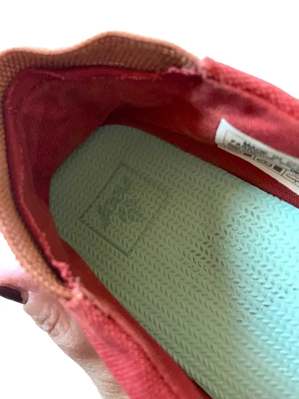 Reef Rose Flat Loafers Pink/Orange Size 8 Beach Summer Arch Support Comfy Casual - Image 8