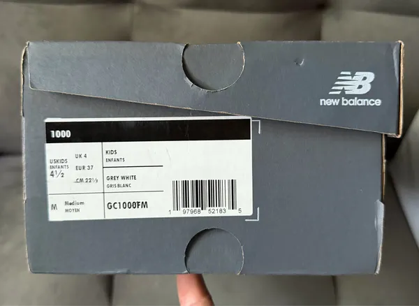 New Balance 1000 Sea Salt Lilac Size 4.5Y / 6W GC1000FM New - Image 7