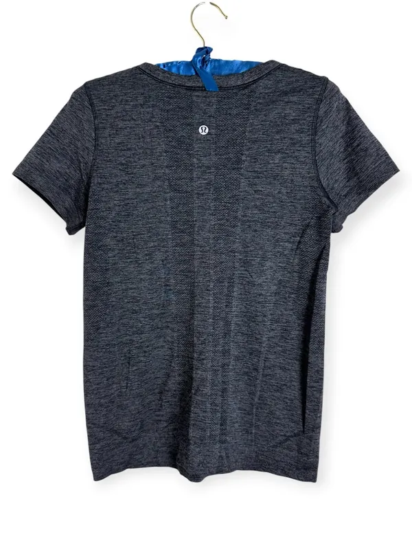 Lululemon Swiftly Tech Short Sleeve Breeze Relaxed Fit Black grey active S 6 M - Image 7