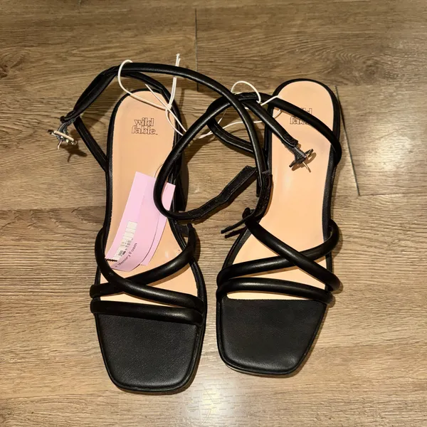 Target Black Chunky Heels - Image 2