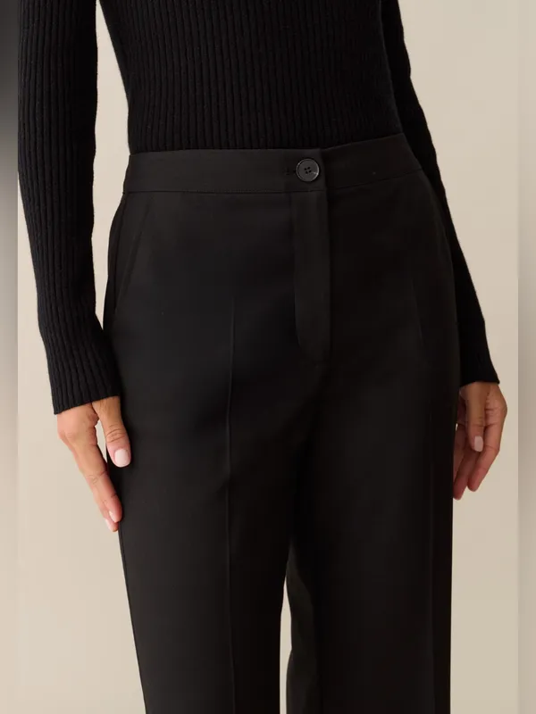 NWT Few Moda Seren Pant size 2 black crop dress pants Kourt - Image 5