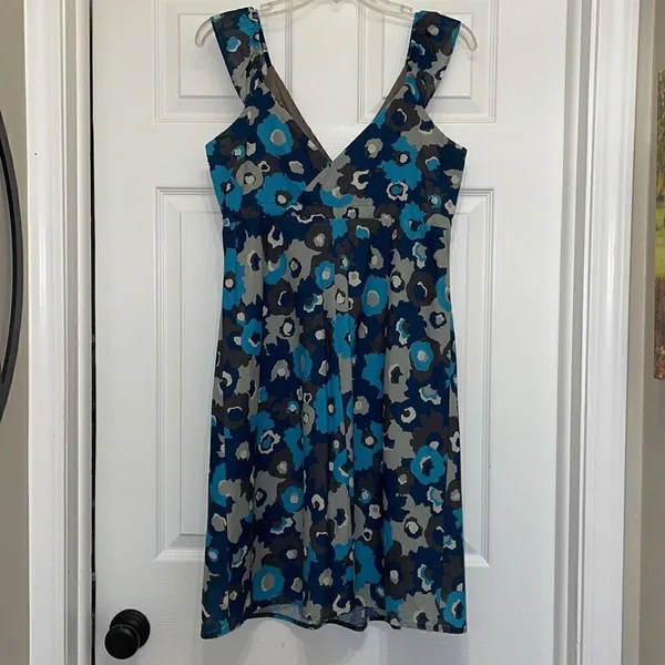 Patagonia Blue Floral Badoo Dress - Image 5