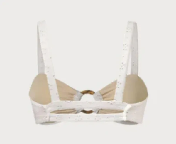 BERLOOK Ruched Floral Cutout Bikini Top AND O-Ring High Cut Bikini Bottom 08 - Image 8