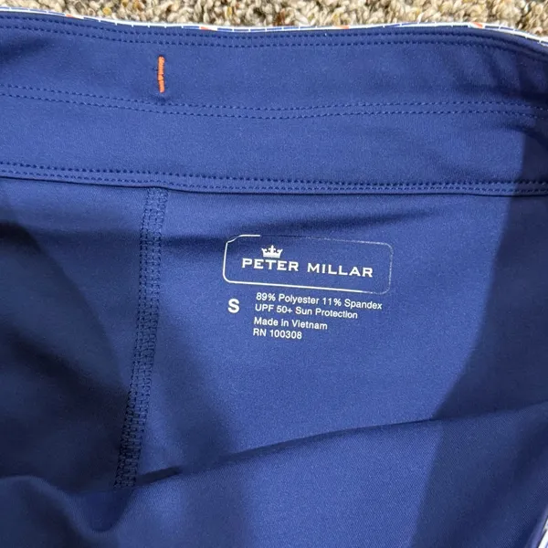 Peter Millar Women's Performance Alice Petal Hem Dominoes Sport Golf Skort sz S - Image 2