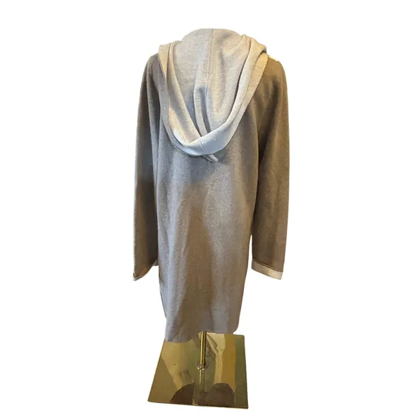 Jo & Me wool cashmere blend long cardigan sweater Large soft business casual - Image 3