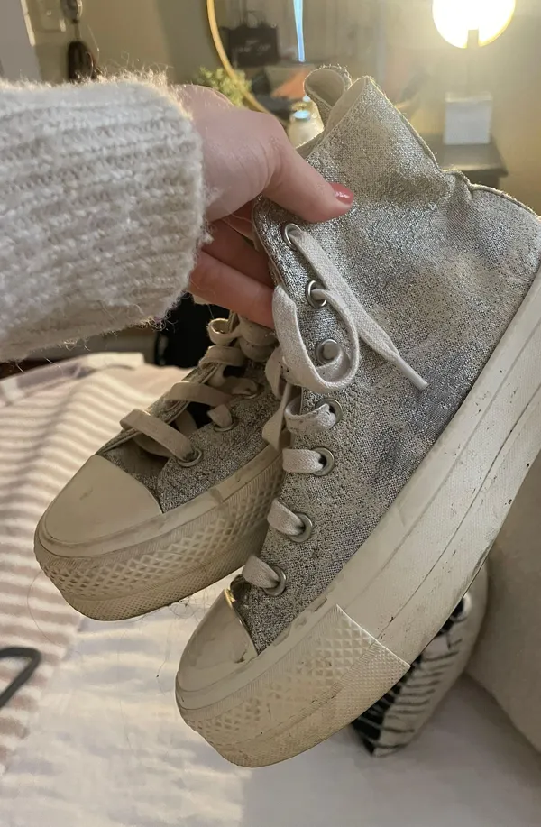 Converse Silver Platform - Image 2
