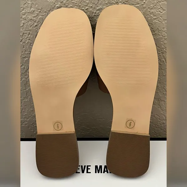 Steve Madden Women’s Hadyn Cognac Color Sandals Size -6M - Image 10