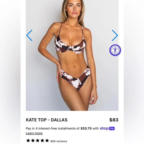 Skatie Kate top and Salty Bottom:Dallas - Image 4