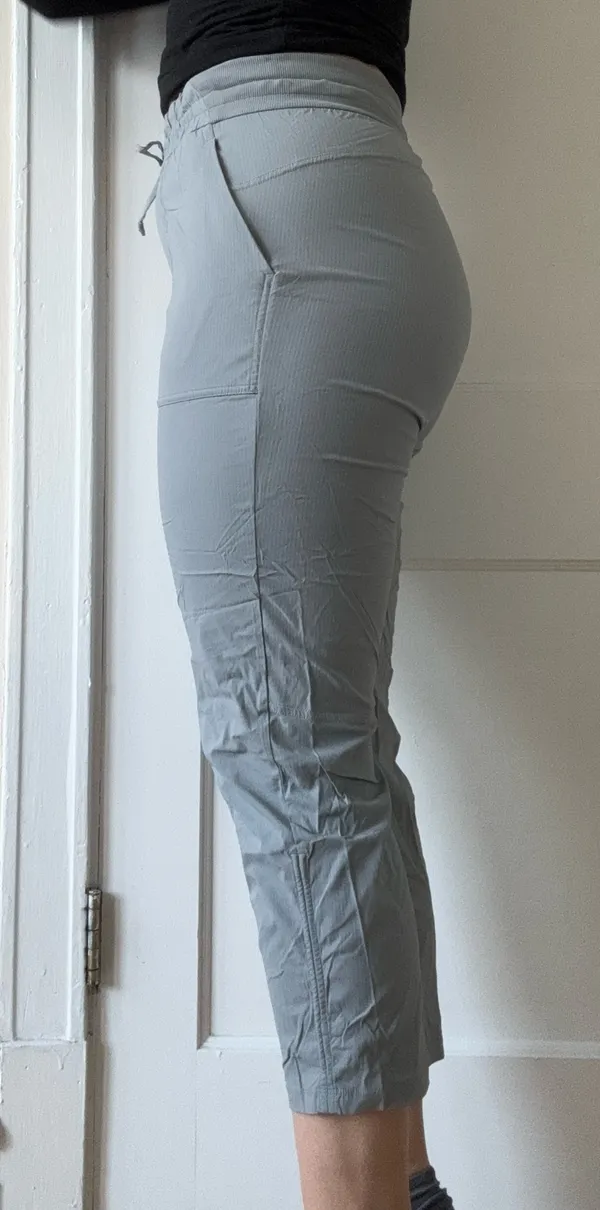 Lululemon Dance Studio Crop Grey Pants - Image 2