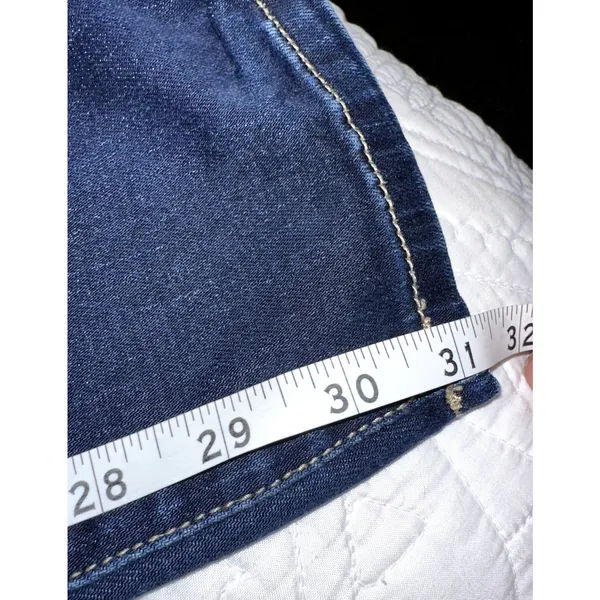 BKE Buckle Jeans Womens 31x31 Blue Victoria Mid-Rise Skinny Ankle Whiskered Jean - Image 10