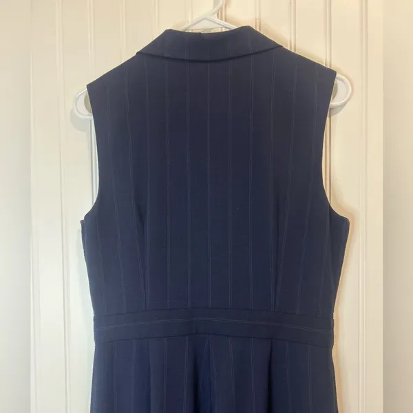 ANTONIO MELANI women Dark Blue Striped Jumpsuit size 6 - Image 7