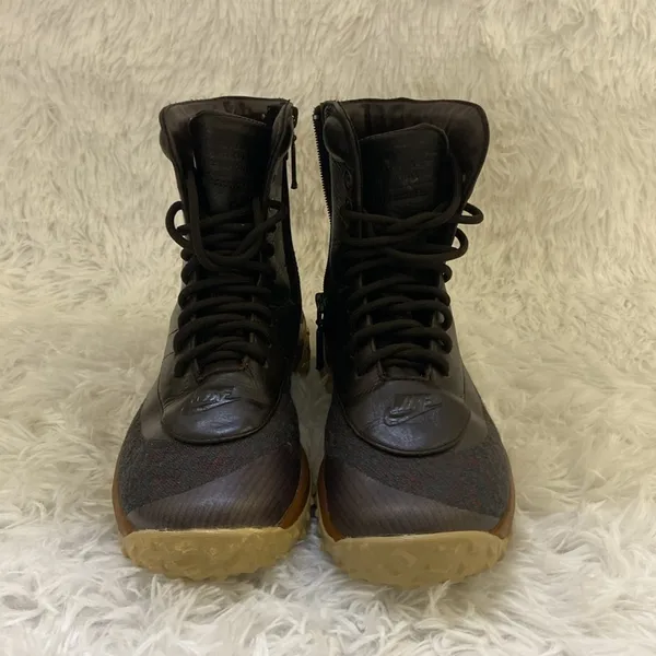 Nike Zoom Kynsi Jacquard/Faux Leather,Women,Brown/Tan Waterproof Boots.Size-7.5 - Image 2