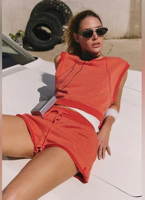 NWT Free People Time After Time Set In Flame Current Color on Free People $98 - Image 4