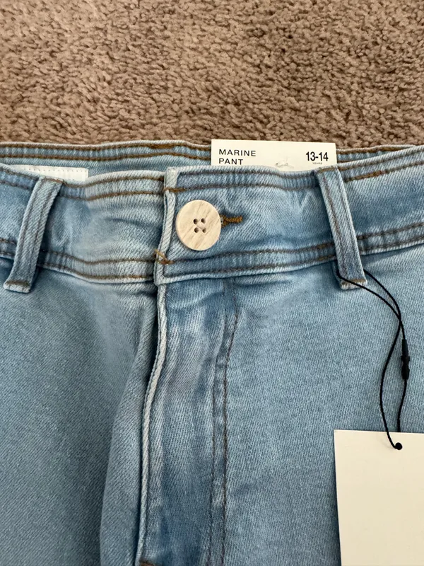 ZARA Jeans Wide-Leg High-Waisted - Image 5