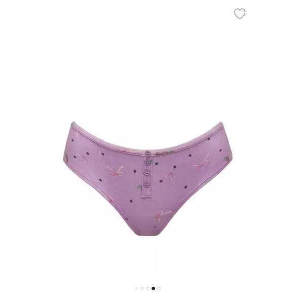 For Love & Lemons | Victoria Secret Pointelle Lavender‎ Bralette & Panty Set XXS - Image 6