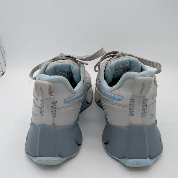Reebok Zig Dynamica 4 Womens Grey Blue Running Shoes Sneakers US‎ 5.5 FFC0096069 - Image 5