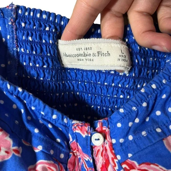 ‎Abercrombie and Fitch Cropped Spaghetti Strap Top Size Large - Image 4
