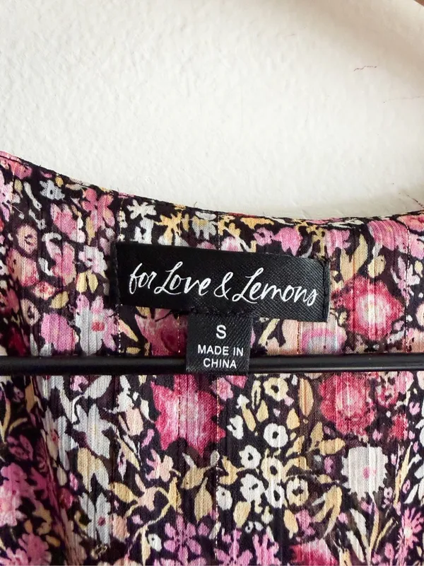 For Love and Lemons Grace Mini Dress Size S - Image 7