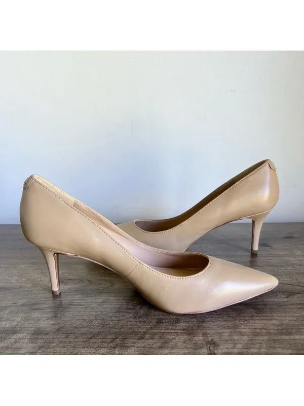 Sam Edelman NEW Women's Jordyn Nude Leather Pump Size 8.5 #B1408 - Image 7