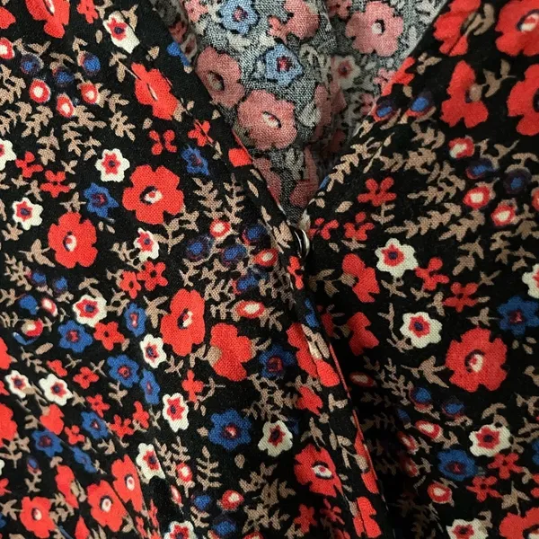 Universal thread floral wrap blouse - Image 4