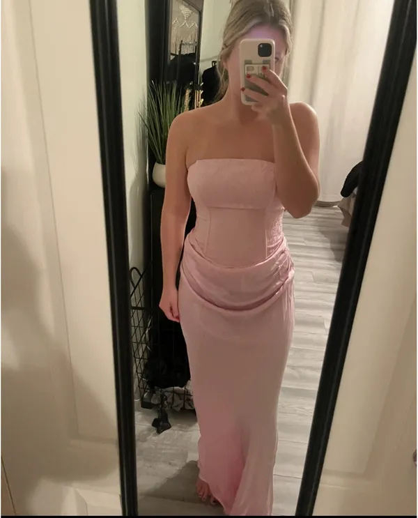 Hello Molly Dress Pink - Image 3