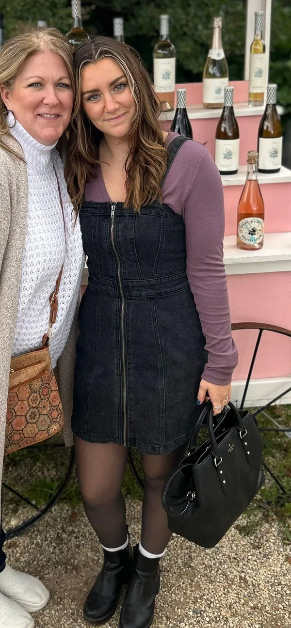 Target Black Denim Overall Dress - Image 2