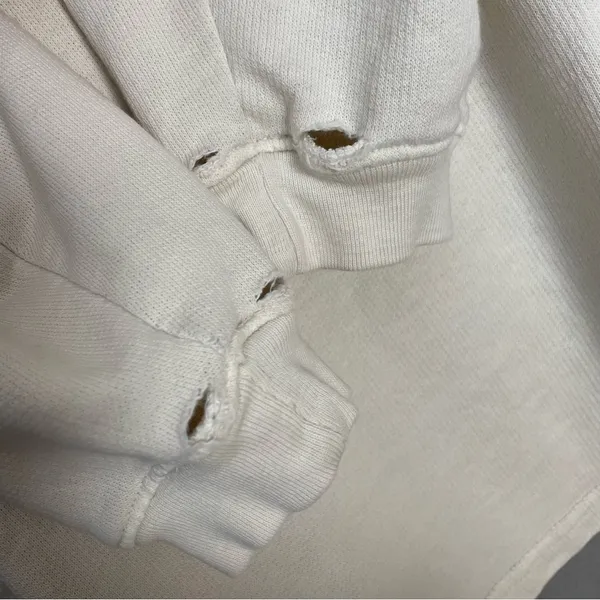 Vintage Express Shirt French Turtleneck Long Sleeve FLAWS Small Relaxed‎ Fit Top - Image 15