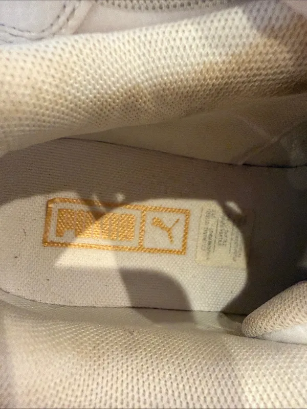 Puma Women’s White Cali Wedge Women's Wedge Sneakers Size 8 - C72-001 - Image 6