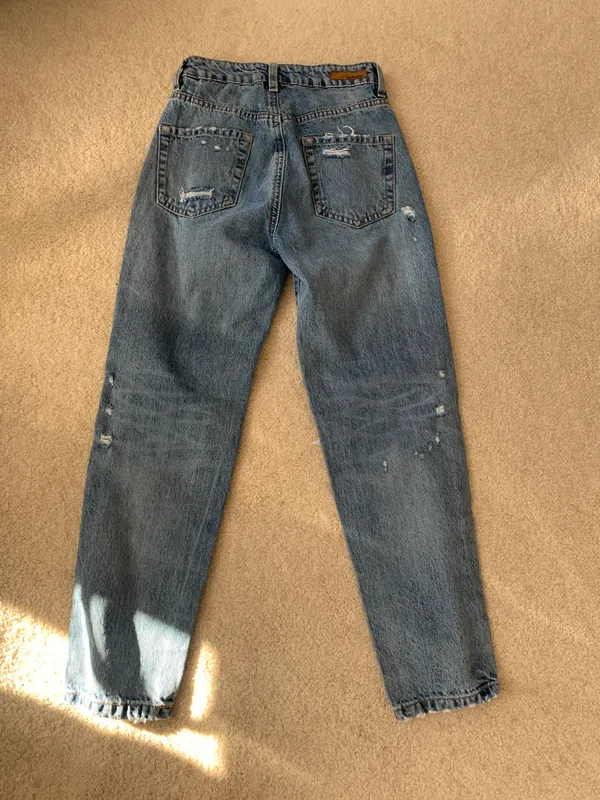 Garage Ripped Mom Jeans - Image 2