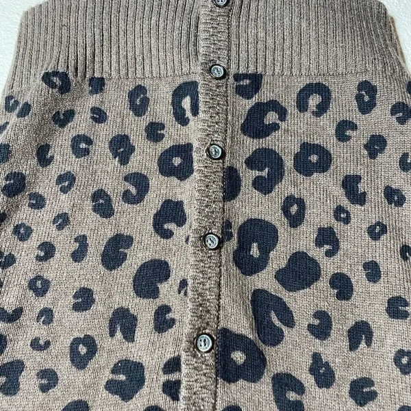 American Eagle Outfitters Animal Print‎ Cardigan Sweater - Image 6