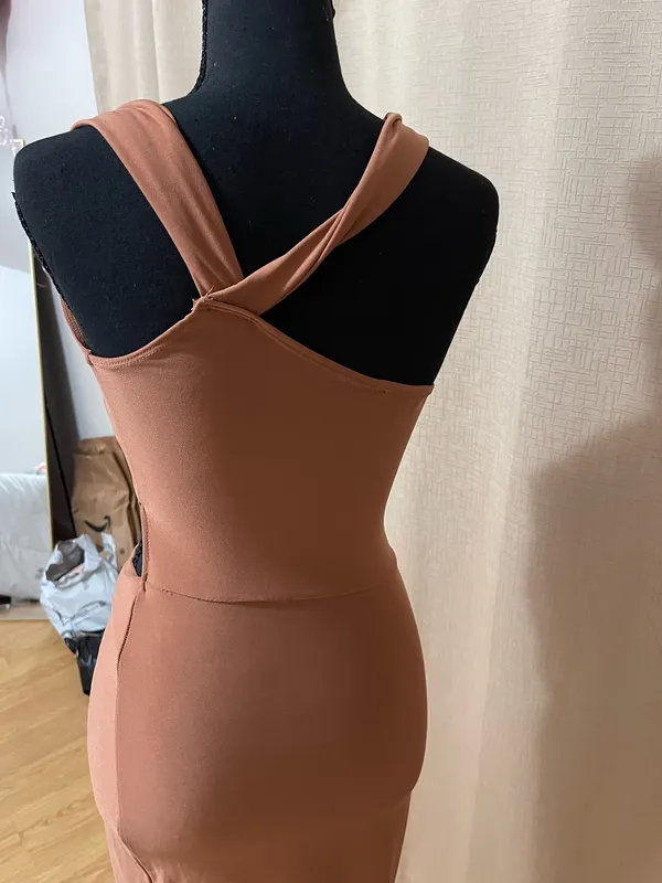 Maxi dress Orange - Image 3
