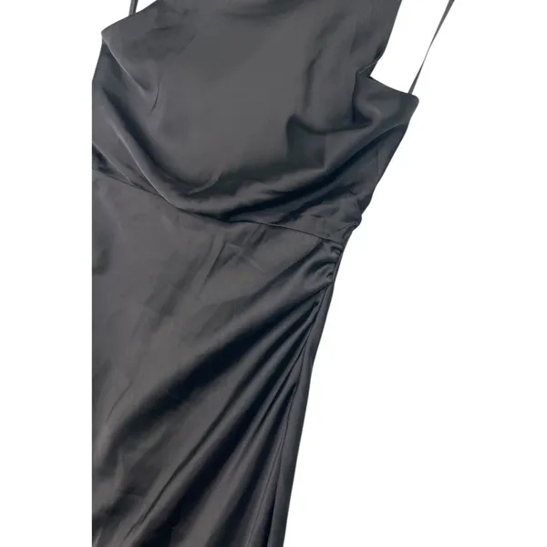New Hello Molly Dress Womens Medium Black Maxi Evening Formal Elegant Prom Sexy - Image 5