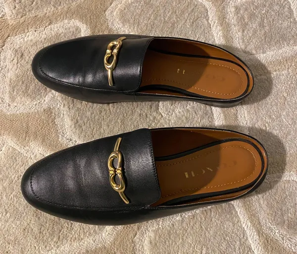 Coach Sienna Leather Slides - Image 5