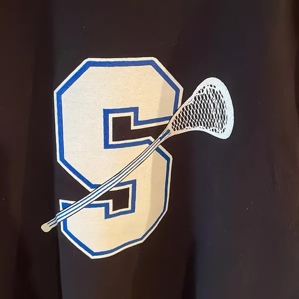 Gildan women’s medium lacrosse T-shirt - Image 2
