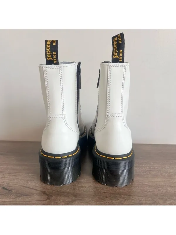 DR. MARTENS NEW Unisex Jadon Smooth Leather Boot Size 4 or 5 #B1298A - Image 4